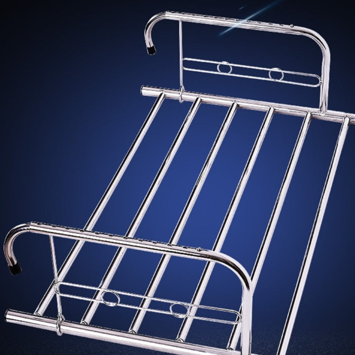 Support de séchage de garde-corps de fenêtre en acier inoxydable