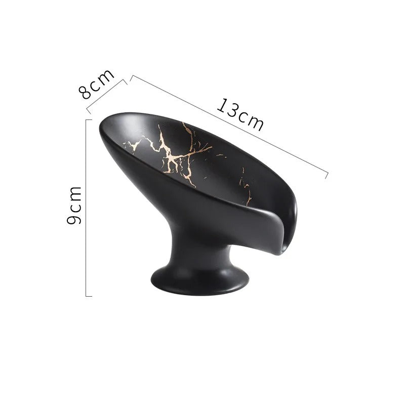 Porte-savon Portable en céramique de luxe
