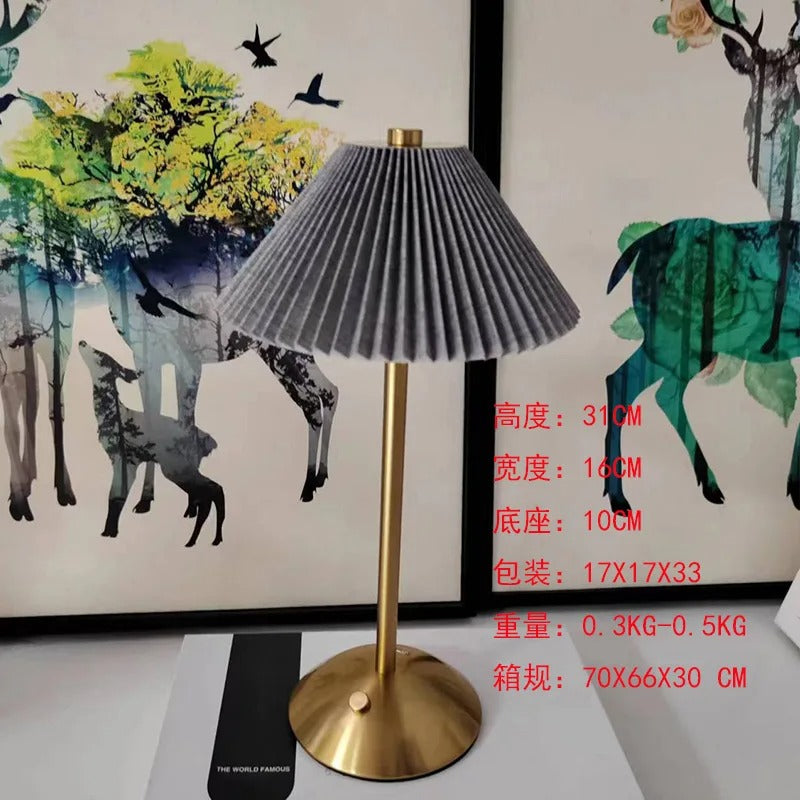 Lampe de Table Rétro avec Variateur Tactile