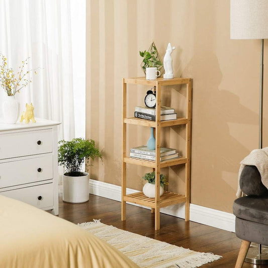 Support d’affichage de plantes en bambou