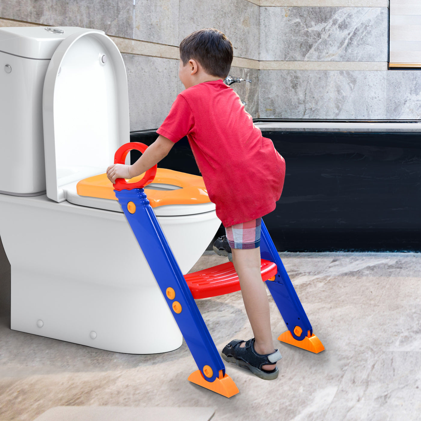 Siège de toilette pliable pour enfants