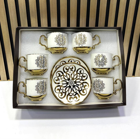 Service à café en porcelaine luxueux