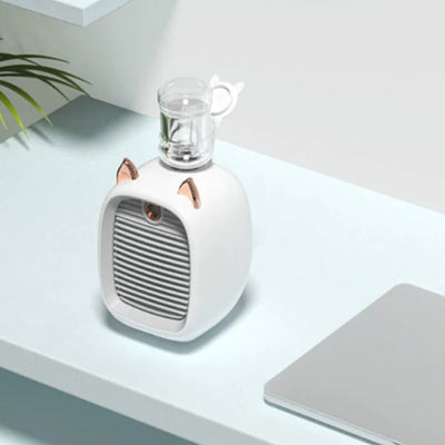 Mini ventilateur de climatiseur portable rechargeable