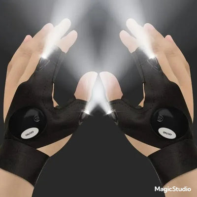 Gants de lampe de poche LED