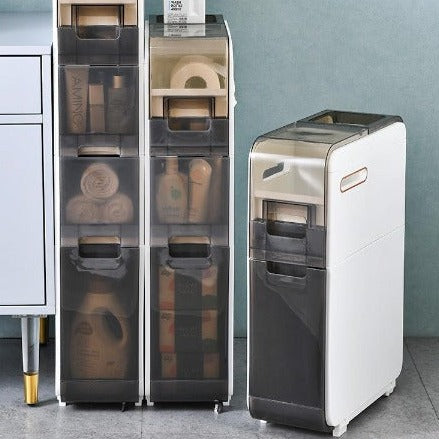 Armoire de rangement légère de luxe polyvalent