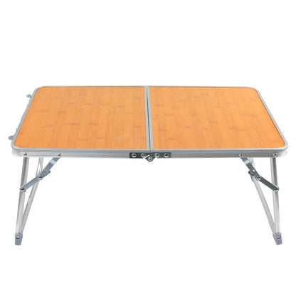 Table de Camping Pliable en Bambou