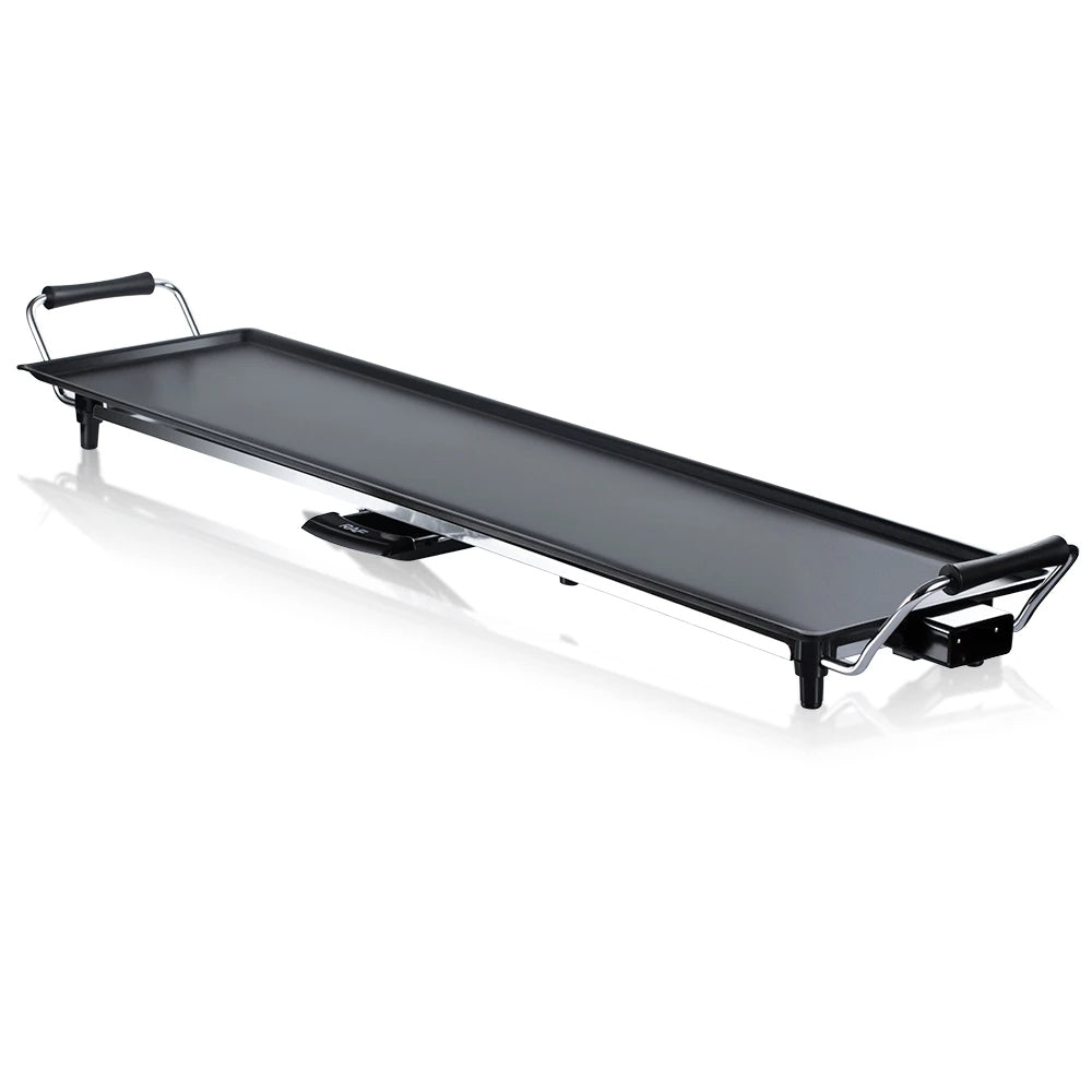 Grill Électrique 1800W, Revêtement Antiadhésif, Cuisson Sans Fumée