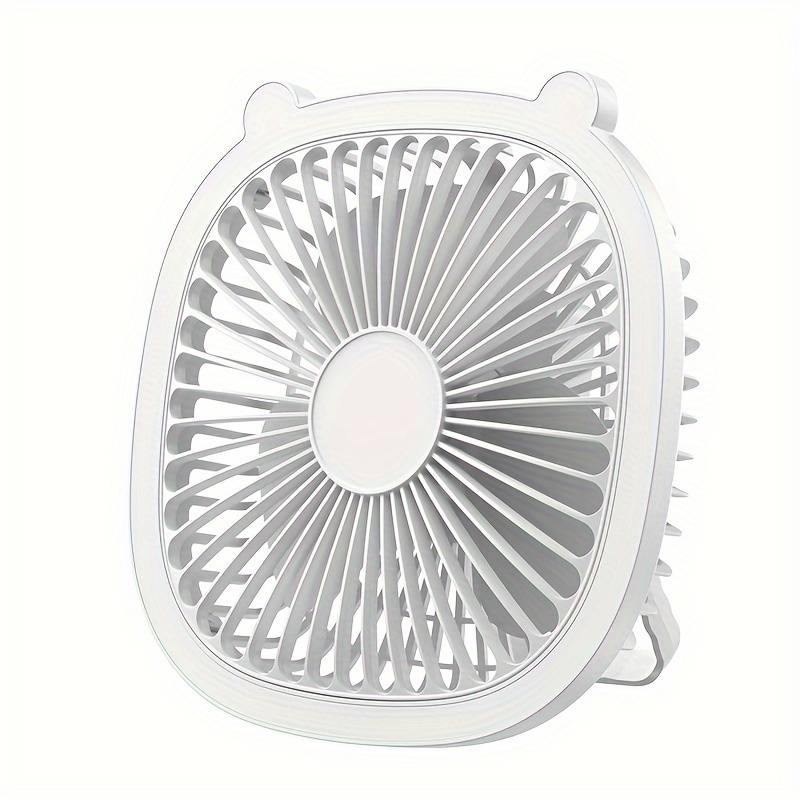 Ventilateur de bureau USB avec lumière LED 2 en 1