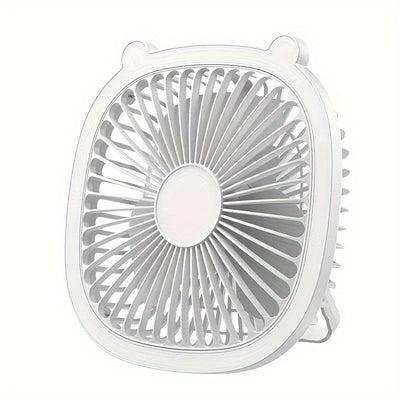 Ventilateur de bureau USB avec lumière LED 2 en 1