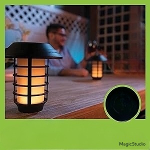 LED flamme solaire lumière jardin pelouse lumière