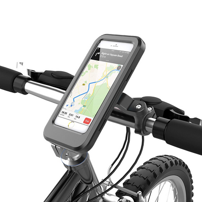 Support de téléphone de moto étanche et rotatif