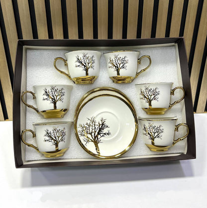 Service à café en porcelaine luxueux