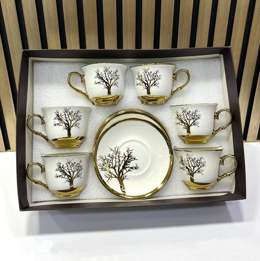Service à café en porcelaine luxueux