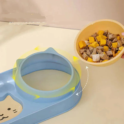Distributeur d'Eau et de Nourriture pour Chien et Chat – 3 en 1