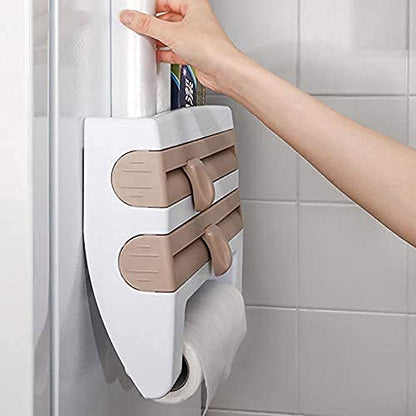 Porte-serviettes et porte-ustensiles de cuisine.