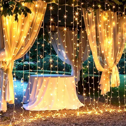Guirlande Lumineuse LED , avec Télécommande USB, Étanche pour Intérieur et Extérieur