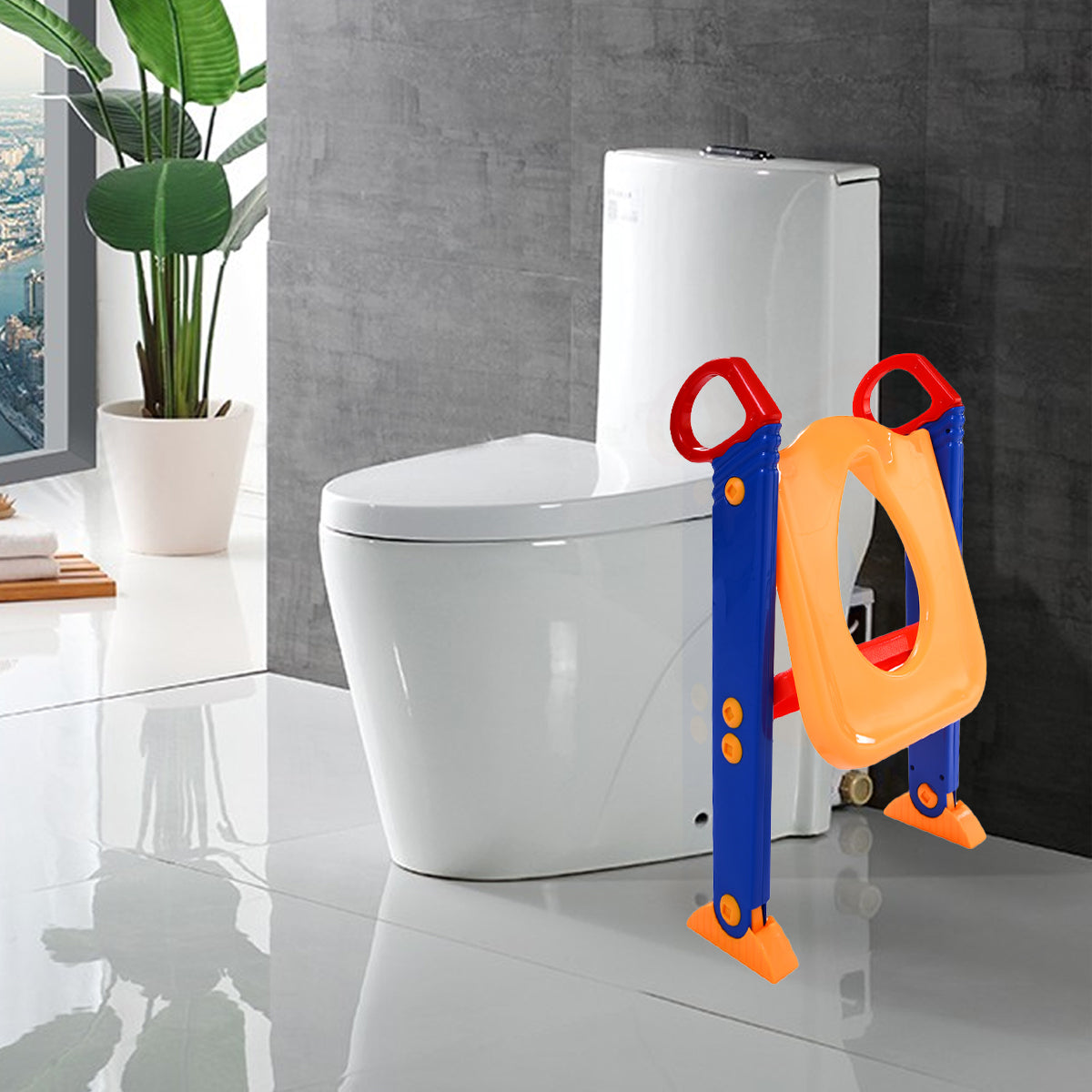 Siège de toilette pliable pour enfants