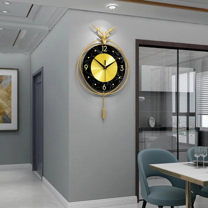 Horloge Murale 3D en Marbre