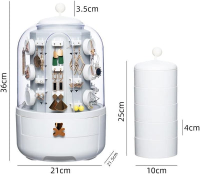 Boîte de Rangement Rotative à 360 °