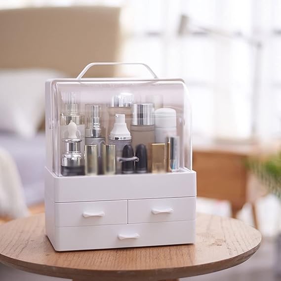 Organisateur de maquillage à 3 niveaux