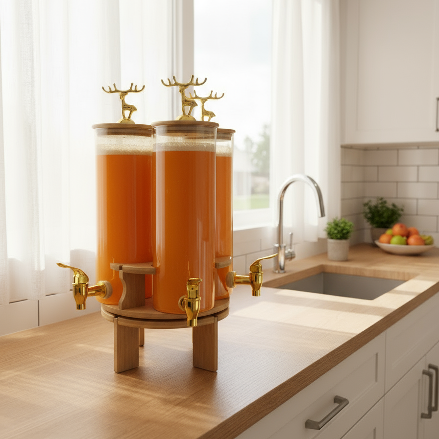 Distributeur de boisson triple Inttox