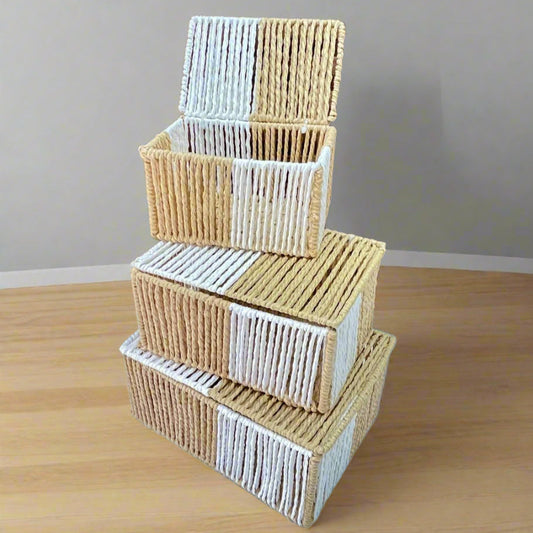 Set de 3 Boîtes de Rangement