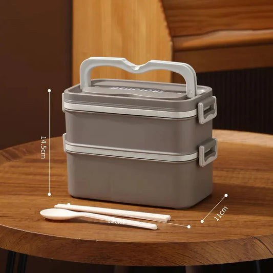Boîte à lunch Bento japonaise en acier inoxydable