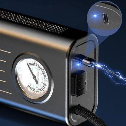 Gonfleur de pneu électrique avec manomètre à pointeur Pompe à air