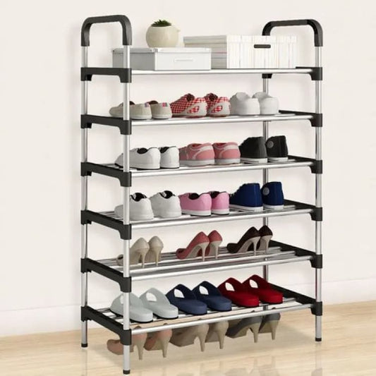 Étagère à chaussures à 6 niveaux