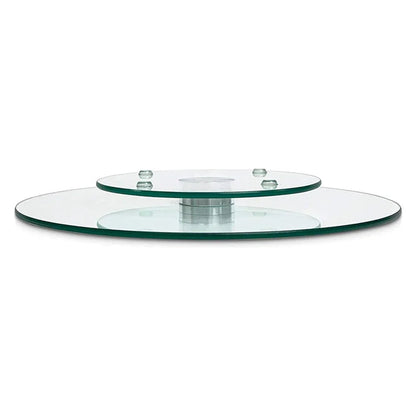 Plateau à Gâteau Rotatif en Verre