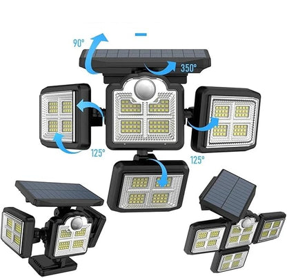Lot de 4 Lampes avec Détecteur de Mouvement et Télécommande