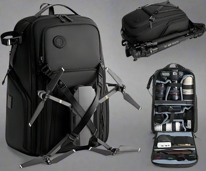 Sac à Dos Multifonction pour Photographie : Grande Capacité, Accès Rapide et Protection Optimale