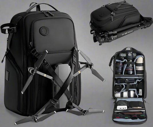 Sac à Dos Multifonction pour Photographie : Grande Capacité, Accès Rapide et Protection Optimale