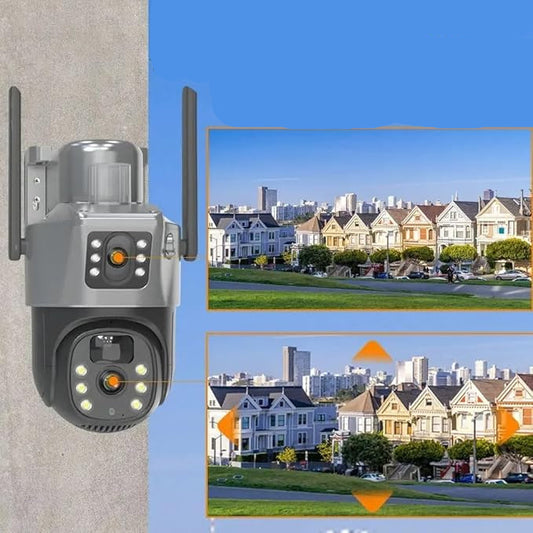 Caméra de Surveillance Solaire 4G/WiFi 360°