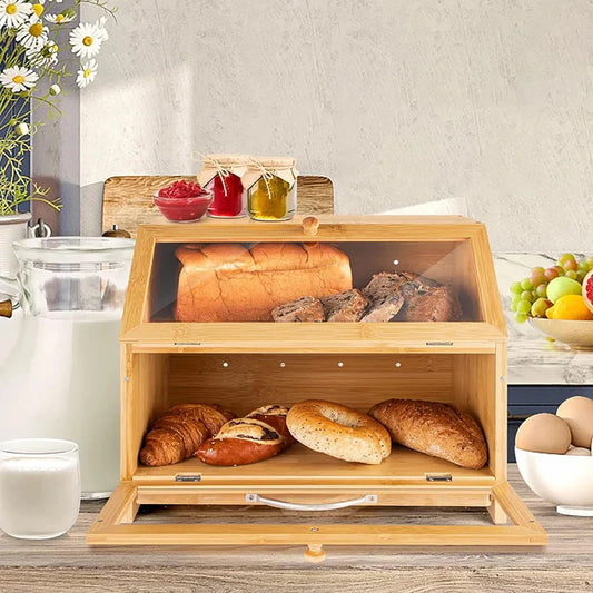 Boîte à Pain en Bambou