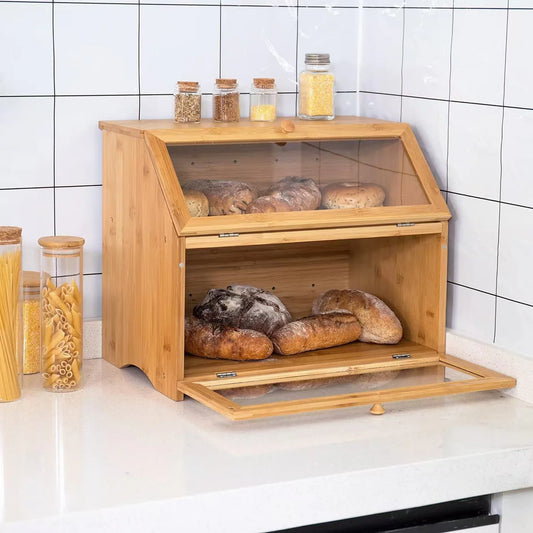 Boîte à Pain en Bambou