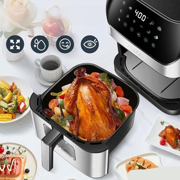 FRITEUSE 1800W  SANS HUILE ORIGINAL  8 L