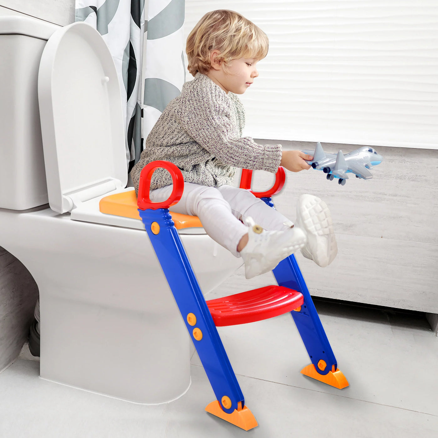 Siège de toilette pliable pour enfants