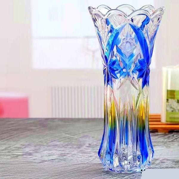 Vase en verre transparent durable