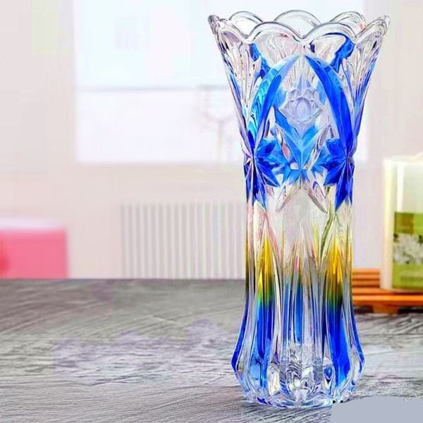 Vase en verre transparent durable