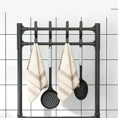 Étagère de rangement domestique multicouche