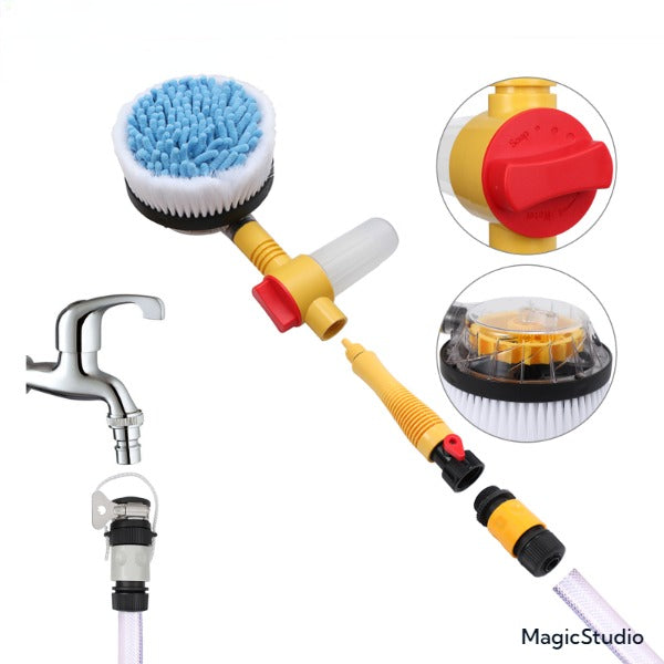 Brosse de lavage rotatif