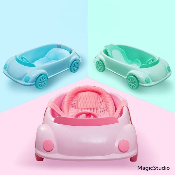 Baignoire pour bébé dans la voiture