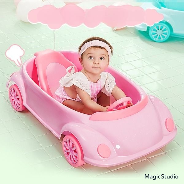 Baignoire pour bébé dans la voiture