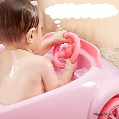 Baignoire pour bébé dans la voiture