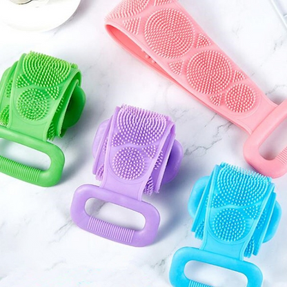 Brosse de bain en silicone unisexe