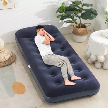 Lit pneumatique avec pompe intégrée, capacité de 300 kg
