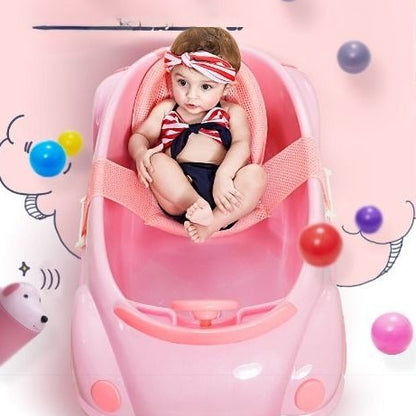 Baignoire pour bébé dans la voiture