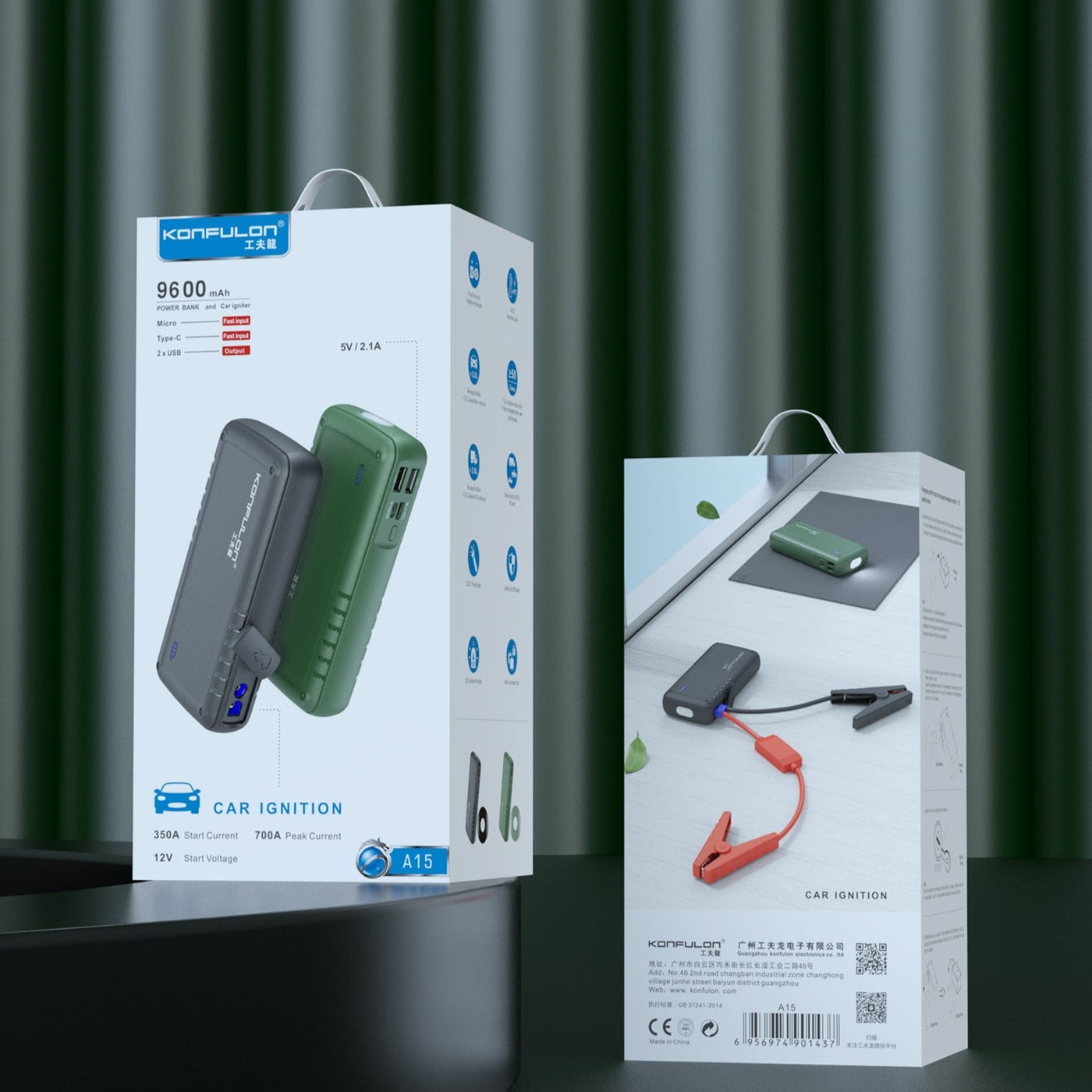 Power bank et Booster de voiture