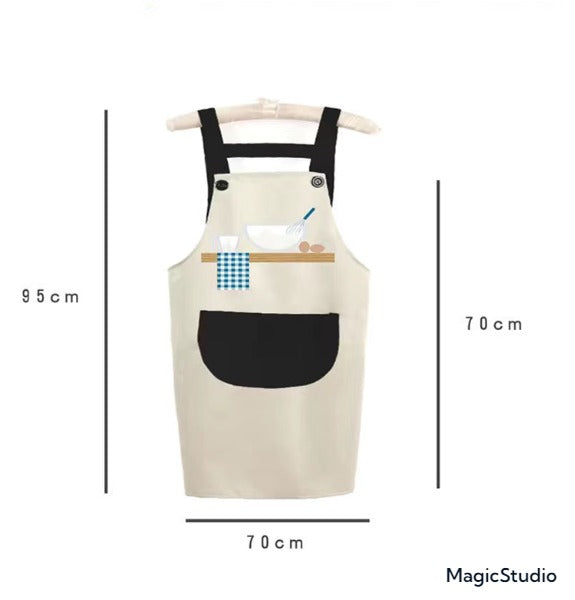 Tablier de cuisine imperméable